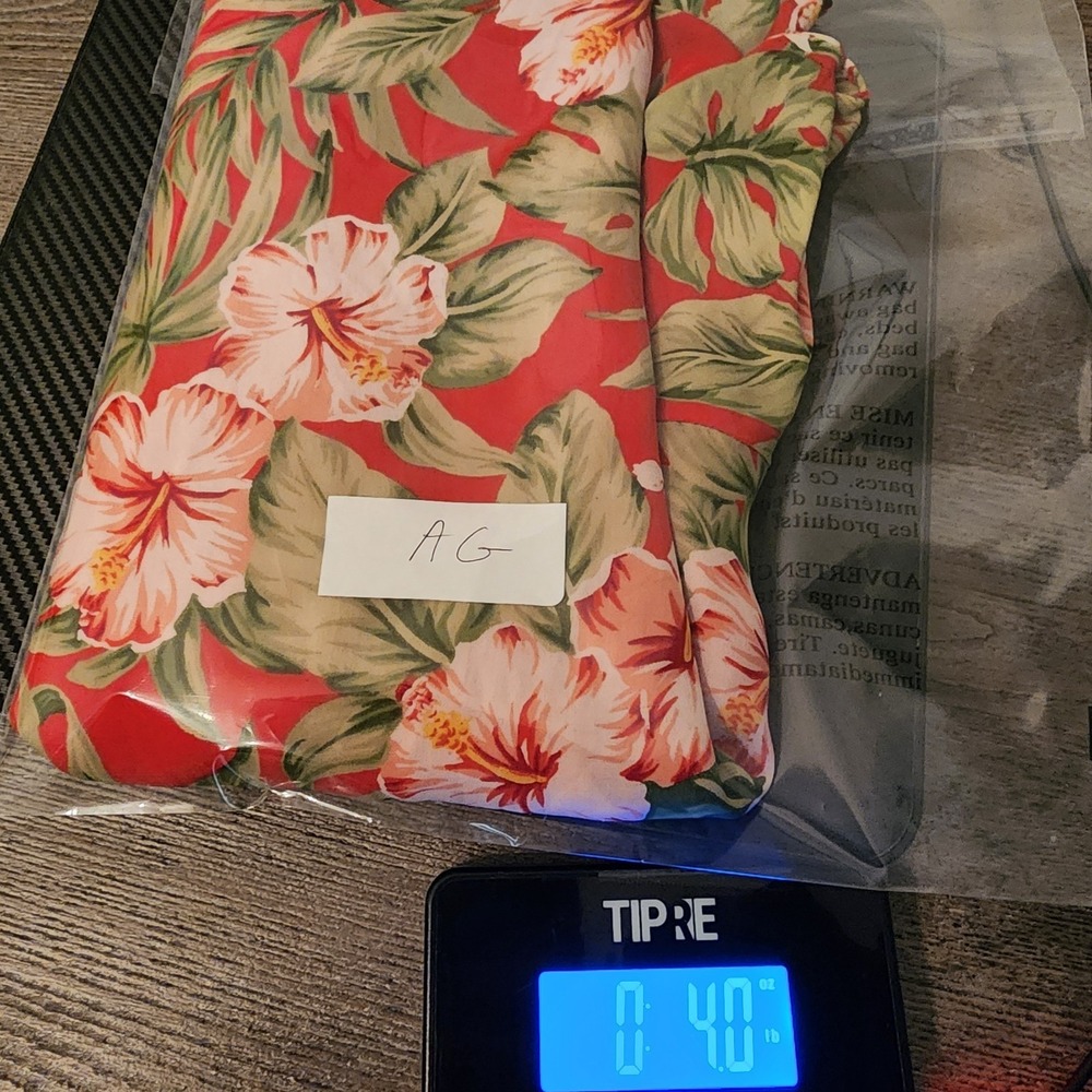 Jones NY Silk Mini Skirt 8 Red Floral Hibiscus Y2K Tropical Cruise Beachy Resort - Picture 12 of 12